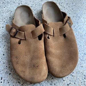 Birkenstock Boston Corduroy- Size 46